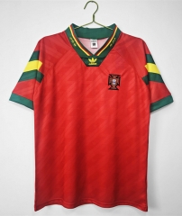 Retro Version Portugal Red Thailand Soccer Jersey AAA-C1046