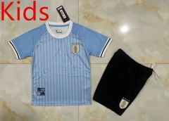 2024-2025 Uruguay Home Blue Kids/Youth Soccer Uniform-8975