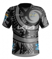 2024 Hurricane Away Gray Thailand Rugby Shirt
