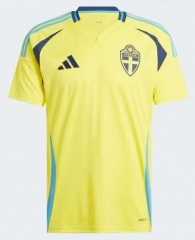 2024-2025 Sweden Home Yellow Thailand Soccer Jersey AAA-512
