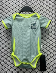 2024-2025 Mexico Away Light Green Baby Soccer Uniform-CS