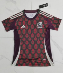 2024-2025 Mexico Home Red Women Thailand Soccer Jersey AAA-4553