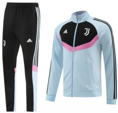 2024-2025 Juventus Light Blue Thailand Soccer Jacket Uniform-LH