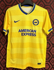 2024-2025 Brighton & Hove Away Yellow Thailand Soccer Jersey AAA-6486