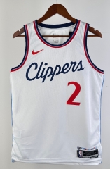 2025 Los Angeles Clippers Home White #2 NBA Jersey-311