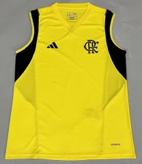 (S-4XL) 2024-2025 Flamengo Yellow Thailand Soccer Vest-5668