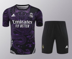 2024-2025 Real Madrid Black&Purple Thailand Soccer Uniform-418