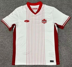 2024-2025 Canada Away White Thailand Soccer Jersey AAA-512
