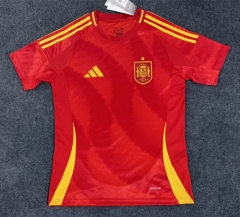 2024-2025 Spain Home Red Thailand Soccer Jersey AAA-7642