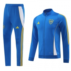 2024-2025 Boca Juniors Camouflage Blue Thailand Soccer Jacket Uniform-LH