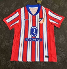 2024-2025 Atletico Madrid Home Red&White Thailand Soccer Jersey AAA-3348