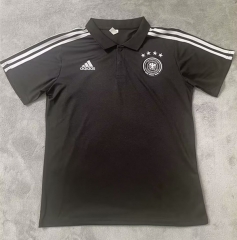 2024-2025 Germany Black Thailand Polo Shirt-9070