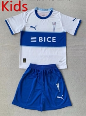 2024-2025 CD Universidad Católica Home White Kids/Youth Soccer Uniform-AY