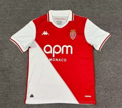 2024-2025 Monaco Home Red&White Thailand Soccer Jersey AAA-512