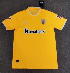 2024-2025 Athletic Bilbao Goalkeeper Yellow Thailand Soccer Jersey AAA-5378