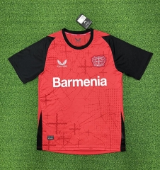 (S-4XL) 2024-2025 Bayer 04 Leverkusen Home Red Thailand Soccer Jersey AAA-403