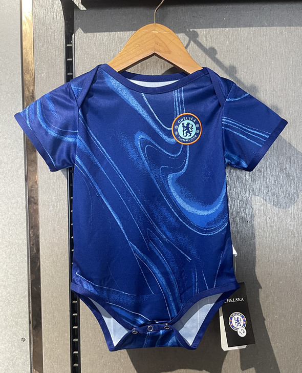Baby Chelsea Color In 2024-2025 Chelsea Home Blue Baby Soccer Uniform-CS-Chelsea| topjersey