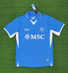 (S-4XL) 2024-2025 Napoli Home Blue Thailand Soccer Jersey AAA-403