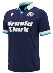 2025 Scotland Home Royal Blue Thailand Rugby Shirt