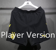 Player Version 2024-2025 Borussia Dortmund Home Black Thailand Soccer Shorts-888