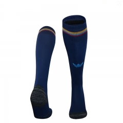 100th Anniversary Edition Colombia Royal Blue Thailand Soccer Socks