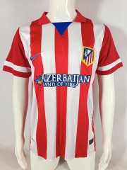 Retro Version 13-14 Atletico Madrid Home Red&White Thailand Soccer Jersey AAA-503