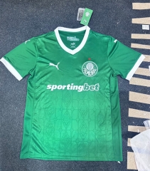 (S-4XL) 2025-2026 SE Palmeiras Home  Green Thailand Soccer Jersey AAA-5189