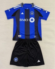 2025-2026 Montreal Home  Blue&Black Soccer Uniform-AY