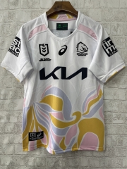 2025  Commemorative Edition   Mustang White  Thailand Rugby Shirt
