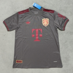 (S-4XL) 2025-2026 125th Anniversary Bayern München Grey Thailand Soccer Jersey AAA-4506