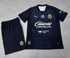 2025-2026 Deportivo Alavés 2nd Away Royal Blue Soccer Uniform-718