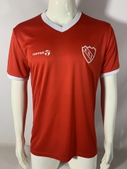 Retro Version 82-85  Independiente Home Red Thailand Soccer Jersey AAA-503