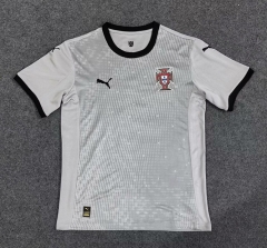 2025-2026 Portugal Goalkeeper Light Grey Thailand Soccer Jersey AAA-2483