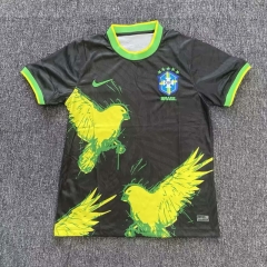 2025-2026 Bird Version Brazil Black Thailand Soccer Jersey AAA-2483