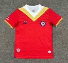 (S-4XL)2025-2026 Argentinos Juniors 2nd Away Red Thailand Soccer Jersey AAA-512