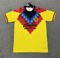 2025-2026 Commemorative Edition  Club America  Home Yellow Thailand Soccer Jersey AAA-4506