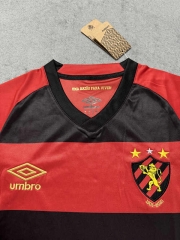 2025-2026 Sport Recife Home Red&Black Women Thailand Soccer Jersey AAA-4506