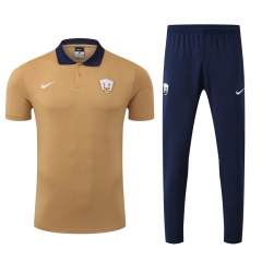 2025-2026 Pumas UNAM  Khaki Thailand Polo Uniform-4627