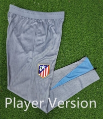 Player Version 2024-2025 Atletico Madrid Blue Thailand Soccer Long Pants-9926