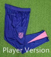 Player Version 25-26 Atletico Madrid Blue Thailand Soccer Long Pants-9926