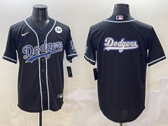 2025 3rd Generation Fashion Version Los Angeles Dodgers Black MLB Jersey (Style 12)-0840