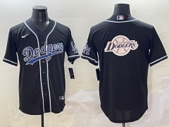2025 3rd Generation Fashion Version Los Angeles Dodgers Black MLB Jersey (Style 7)-0840