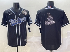2025 3rd Generation Fashion Version Los Angeles Dodgers Black MLB Jersey (Style 13)-0840