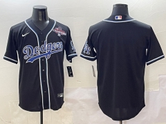 2025 3rd Generation Fashion Version Los Angeles Dodgers Black MLB Jersey (Style 4)-0840