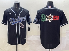 2025 3rd Generation Fashion Version Los Angeles Dodgers Black MLB Jersey (Style 14)-0840
