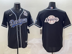 2025 3rd Generation Fashion Version Los Angeles Dodgers Black MLB Jersey (Style 9)-0840