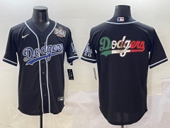 2025 3rd Generation Fashion Version Los Angeles Dodgers Black MLB Jersey (Style 2)-0840