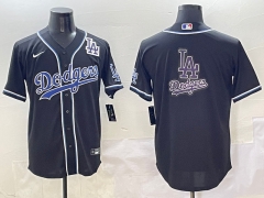 2025 3rd Generation Fashion Version Los Angeles Dodgers Black MLB Jersey (Style 11)-0840