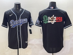 2025 3rd Generation Fashion Version Los Angeles Dodgers Black MLB Jersey-0840