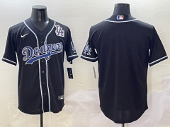 2025 3rd Generation Fashion Version Los Angeles Dodgers Black MLB Jersey (Style 6)-0840